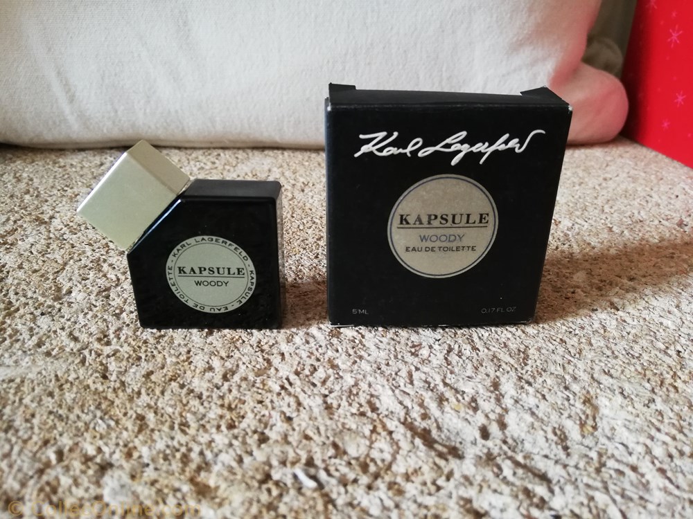 LAGERFELD KAPSULE WOODY parfums beaute miniatures lagerfeld kapsule woody