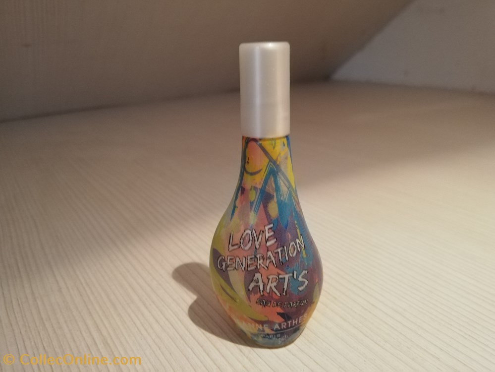 parfums beaute miniatures arthes jeanne love generation art and rocks