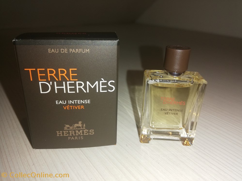 HERMES TERRE D HERMES VETIVER parfums beaute miniatures hermes terre d hermes vetiver