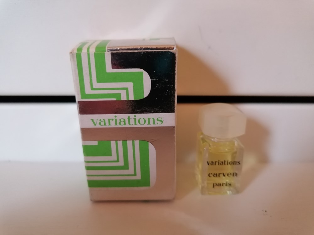 CARVEN VARIATIONS parfums beaute miniatures carven variations