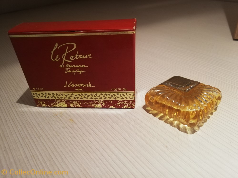 CASANOVA LE RETOUR DE CASANOVA parfums beaute miniatures casanova le retour de casanova