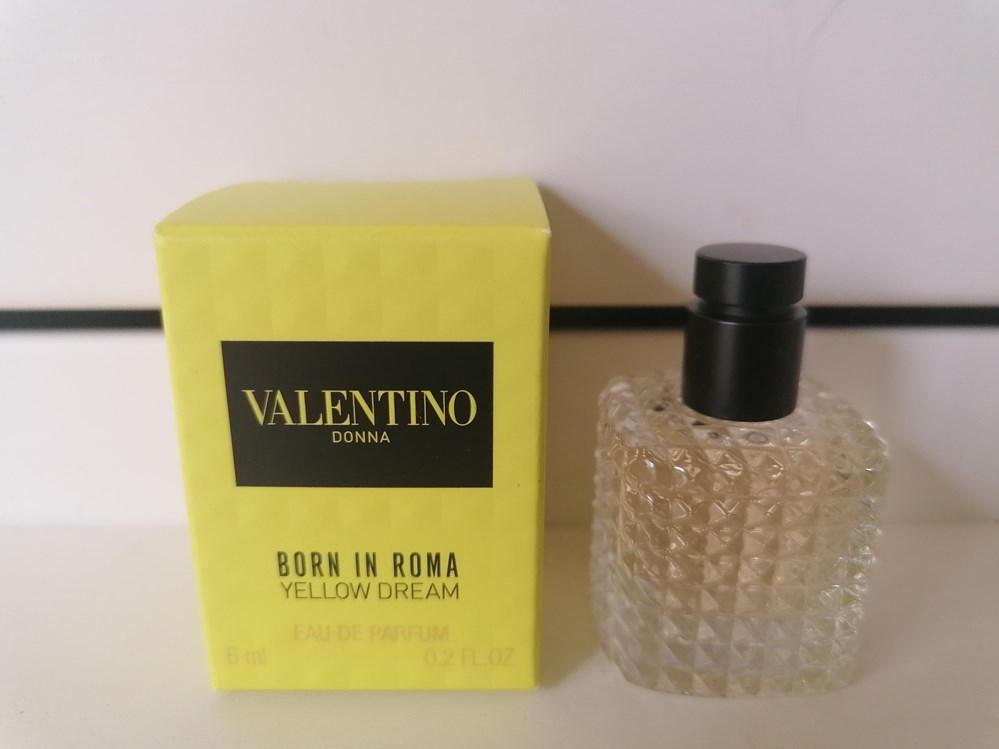 parfums beaute miniatures valentino bor in roma yellow dream
