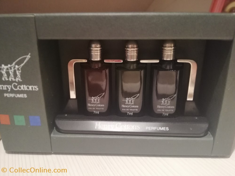parfums beaute miniatures cottons coffret colors in green