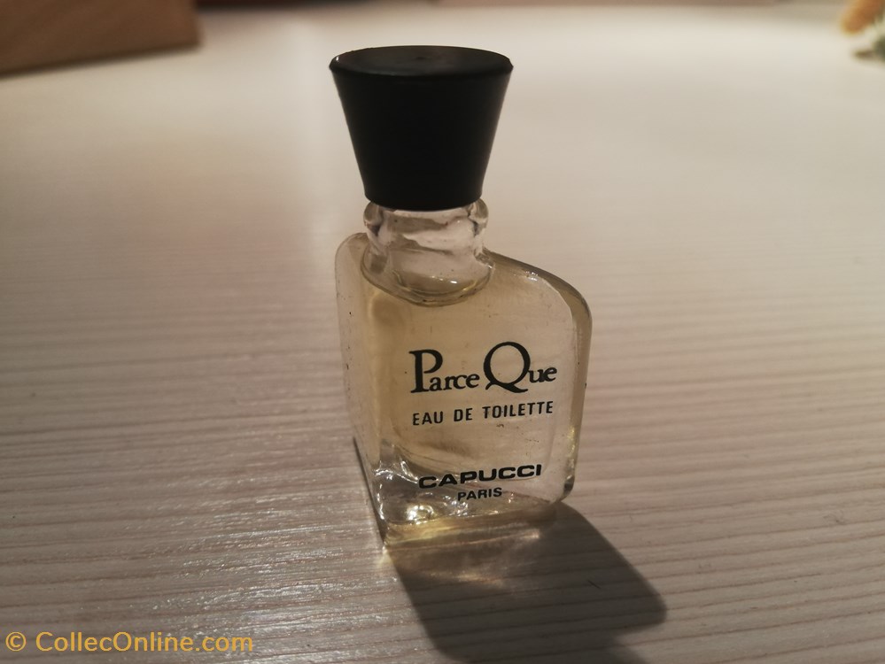 CAPUCCI ROBERTO PARCE QUE parfums beaute miniatures capucci roberto parce que