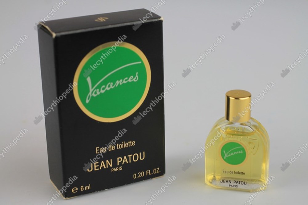 PATOU JEAN VACANCES parfums beaute miniatures patou jean vacances