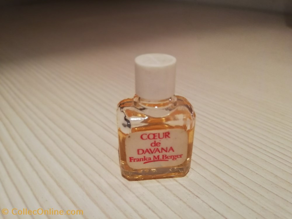 parfums beaute miniatures berger franka m coeur de davana