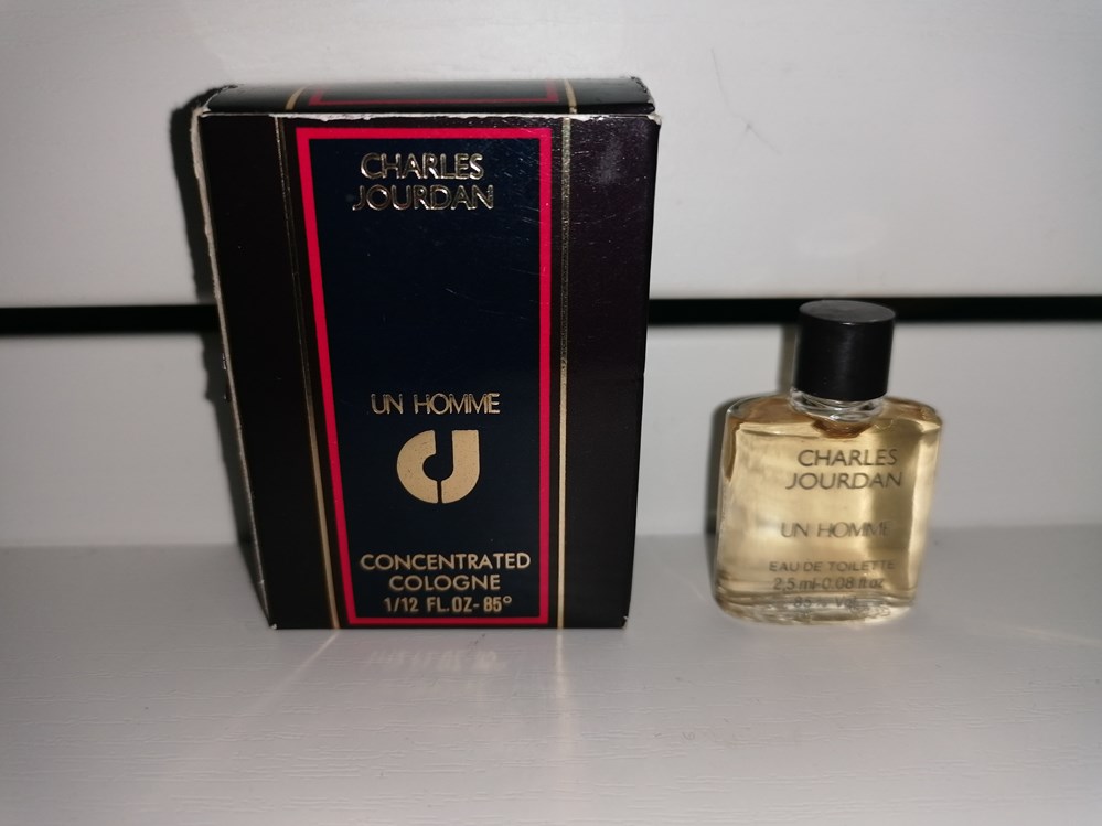 parfums beaute miniatures jourdan charles un homme