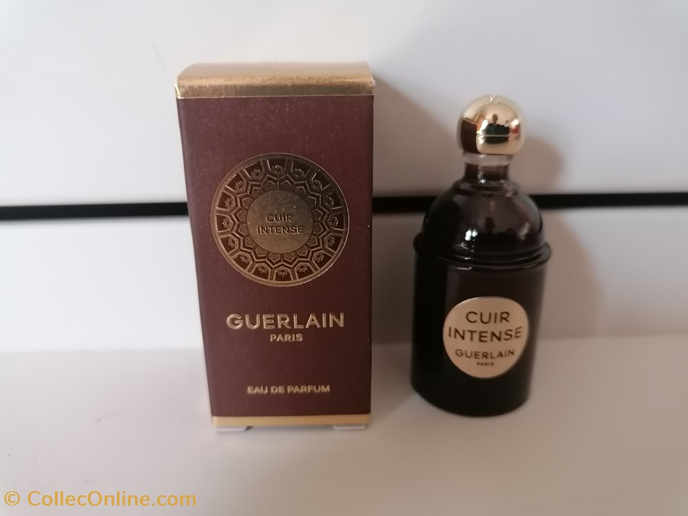 GUERLAIN CUIR INTENSE parfums beaute miniatures guerlain cuir intense