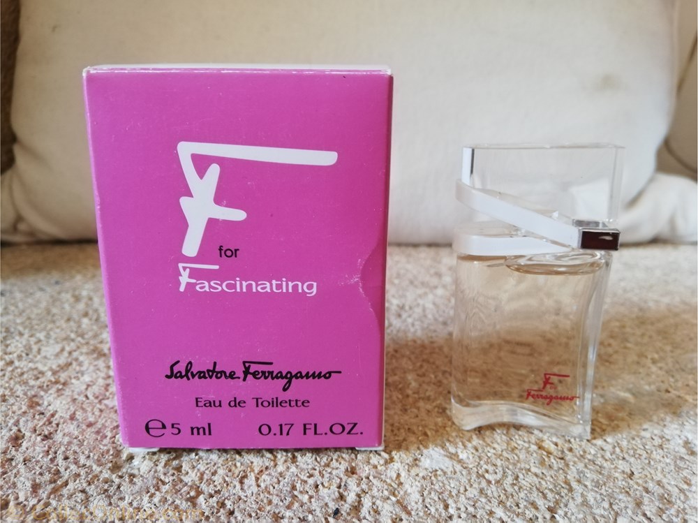 FERRAGAMO F FOR FASCINATING parfums beaute miniatures ferragamo f for fascinating
