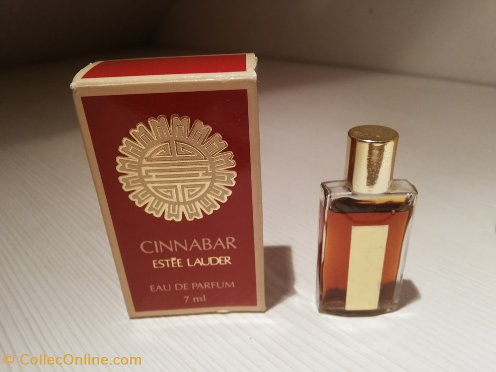 LAUDER ESTEE CINNABAR parfums beaute miniatures lauder estee cinnabar
