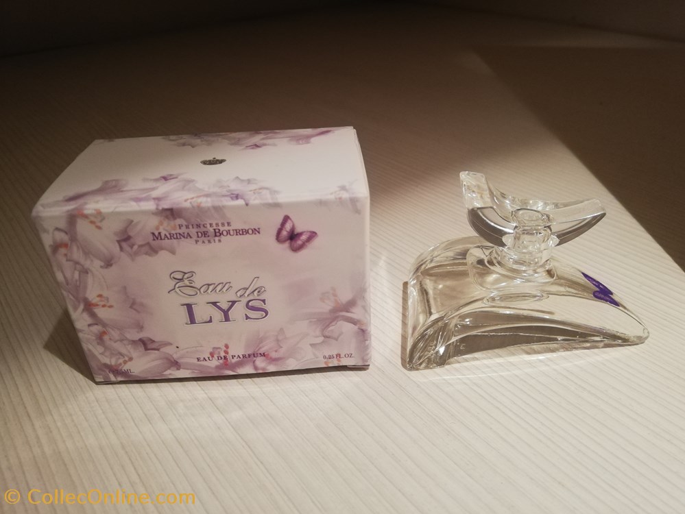 BOURBON MARINA EAU DE LYS parfums beaute miniatures bourbon marina eau de lys