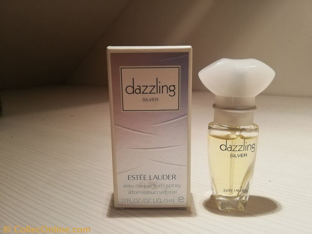 LAUDER ESTEE DAZZLING SILVER parfums beaute miniatures lauder estee dazzling silver