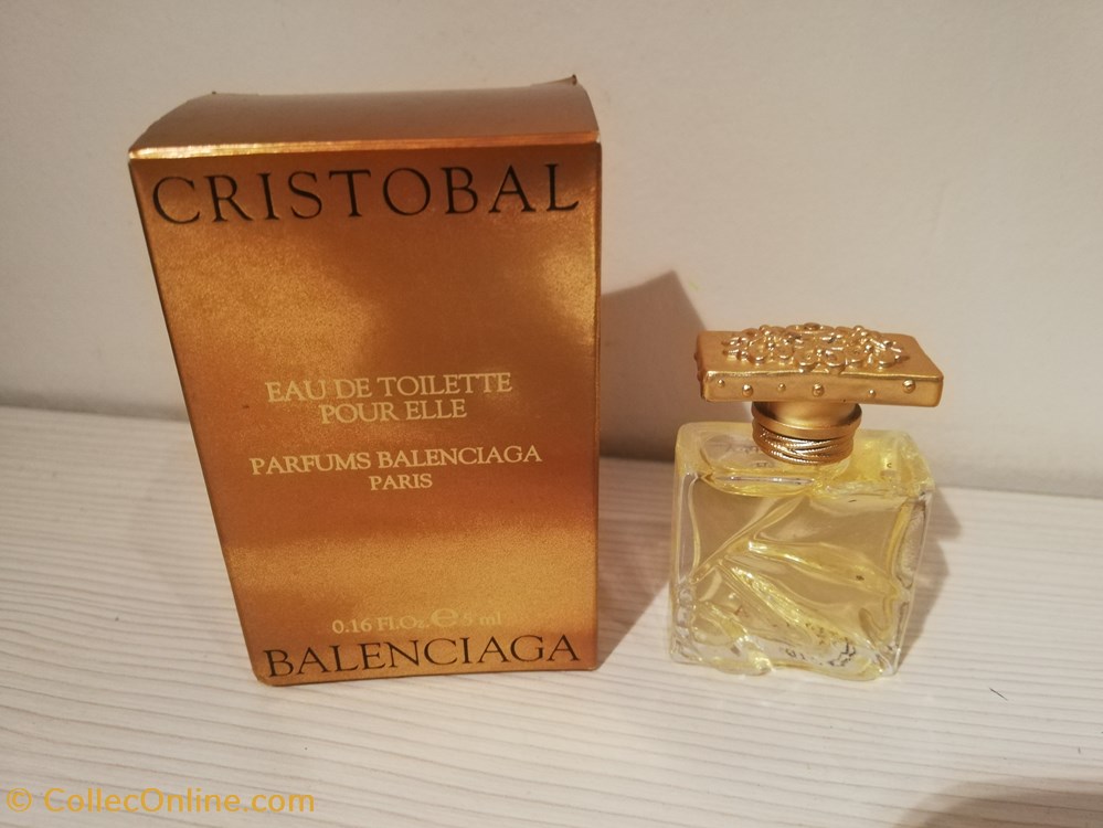 parfums beaute miniatures balenciaga cristobald pour femme