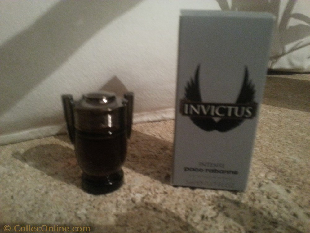 RABANNE PACO INVICTUS INTENSE parfums beaute miniatures rabanne paco invictus intense