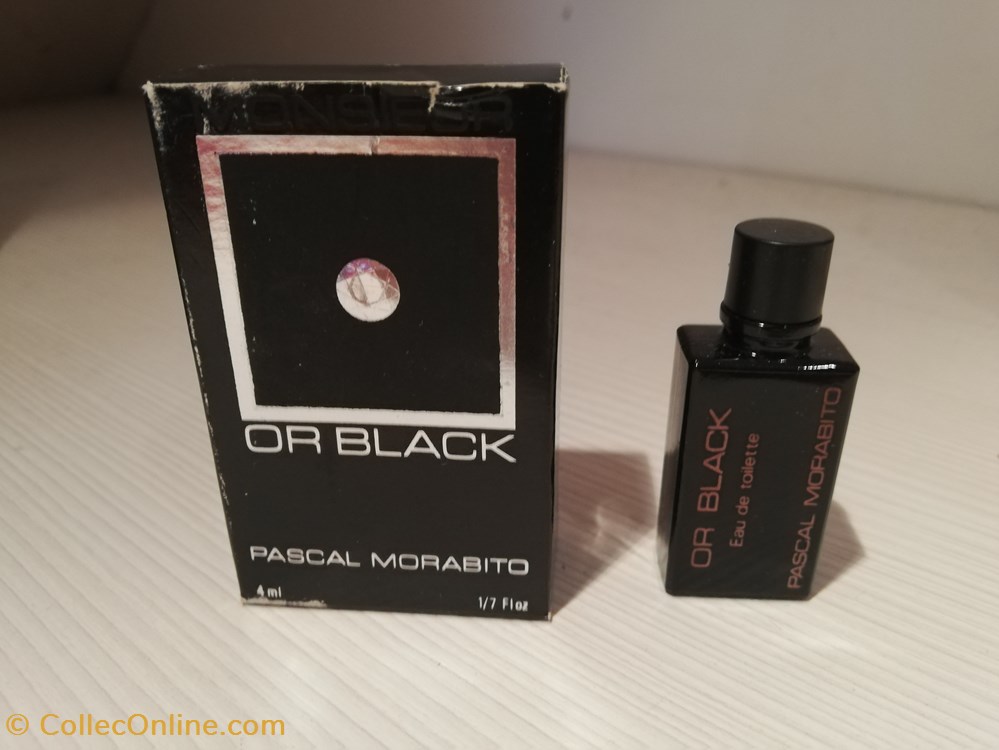 MORABITO PASCAL OR BLACK parfums beaute miniatures morabito pascal or black