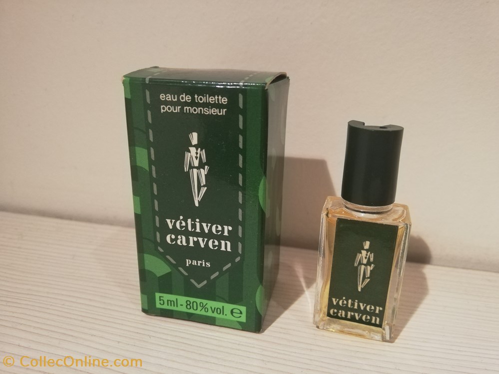CARVEN VETIVER parfums beaute miniatures carven vetiver