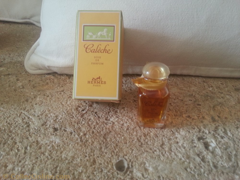 HERMES CALECHE SOIE DE PARFUM parfums beaute miniatures hermes caleche soie de parfum