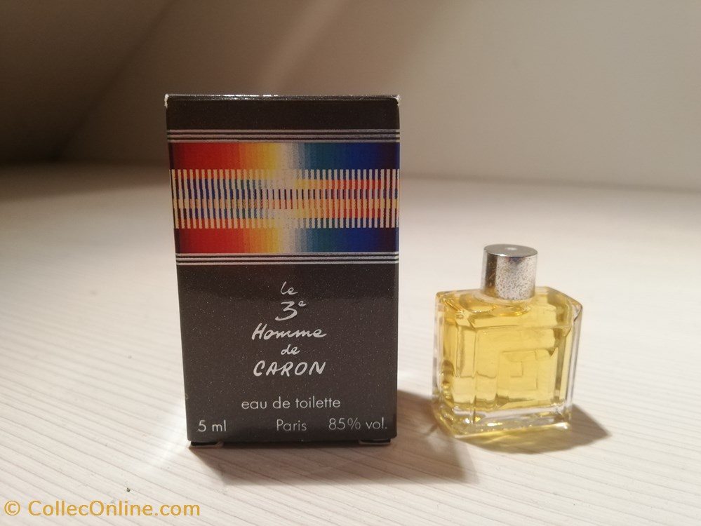 CARON LE 3EME HOMME parfums beaute miniatures caron le 3eme homme