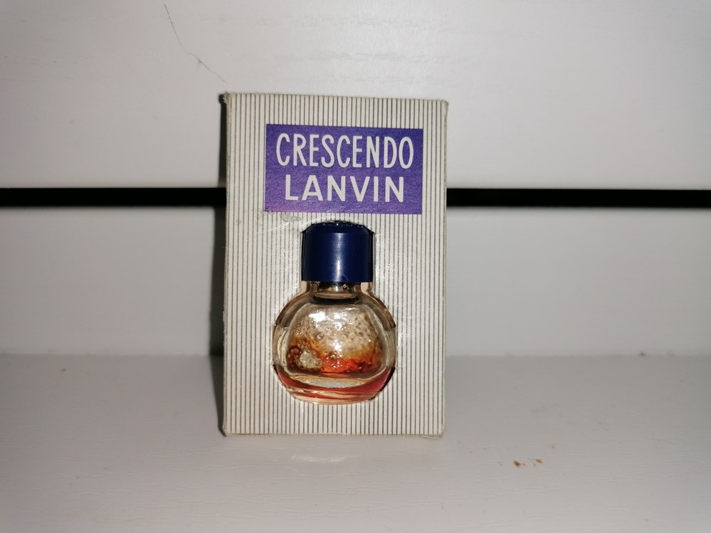 LANVIN CRESCENDO parfums beaute miniatures lanvin crescendo