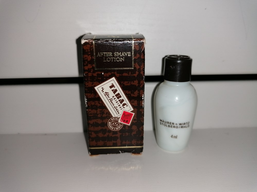 MAURER ET WIRTZ TABAC parfums beaute miniatures maurer et wirtz tabac