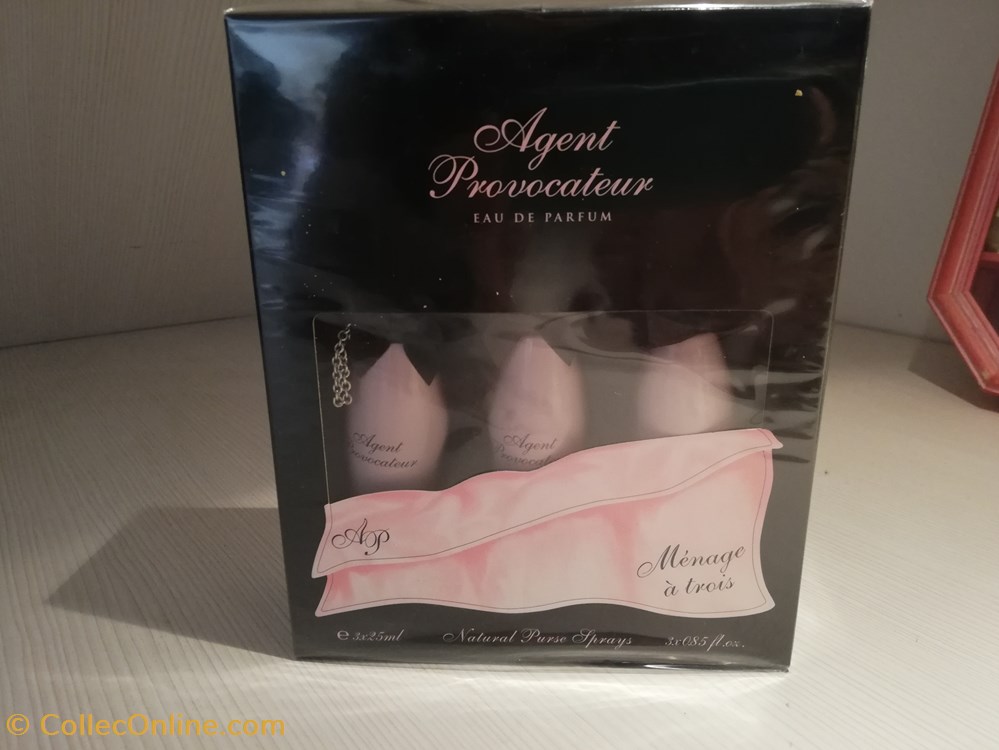 AGENT PROVOCATEUR MENAGE A 3 parfums beaute miniatures agent provocateur menage a 3