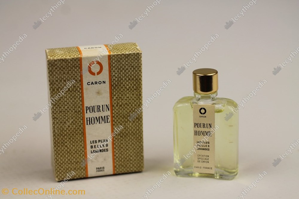 CARON POUR UN HOMME parfums beaute miniatures caron pour un homme