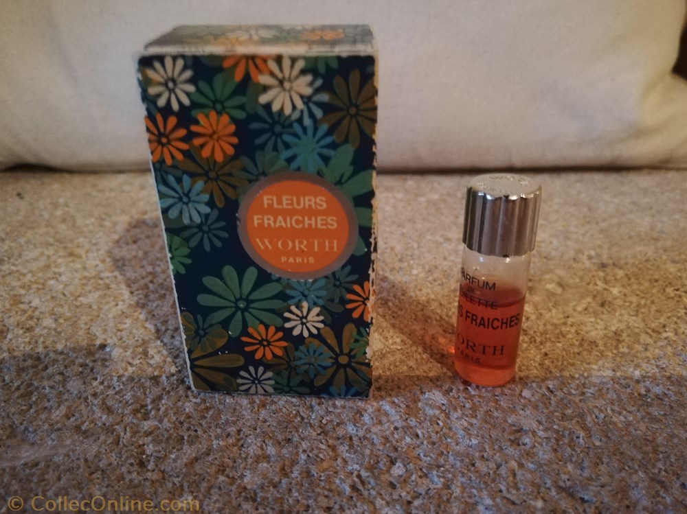 WORTH FLEURS FRAICHES parfum beaute miniature de worth fleurs fraiches