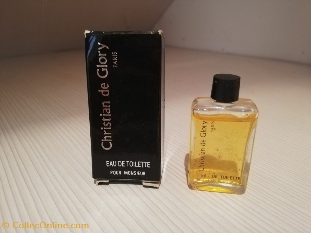 parfums beaute miniatures glory christian de pour monsieur