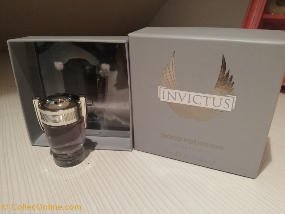 parfums beaute miniatures rabanne paco invictus