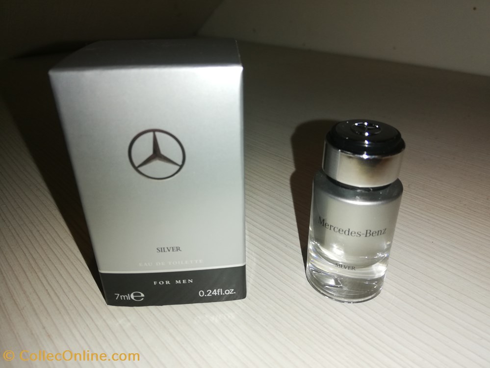 parfums beaute miniatures mercedes mercedes pour homme silver