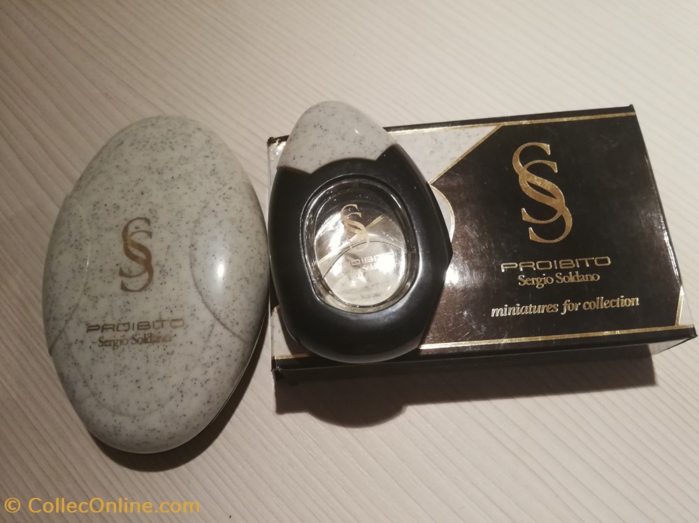SOLDANO SERGIO PROIBITO parfums beaute miniatures soldano sergio proibito