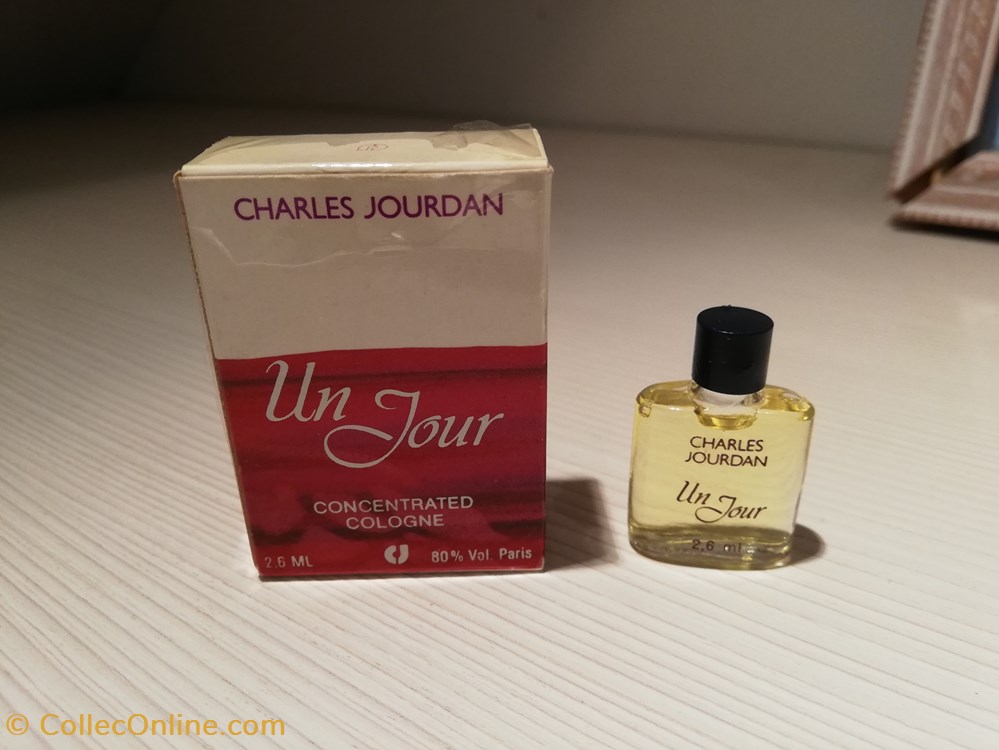 JOURDAN CHARLES UN JOUR parfums beaute miniatures jourdan charles un jour