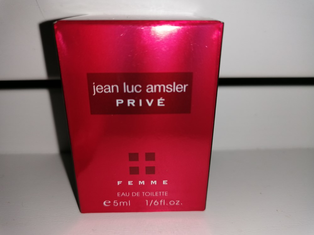 AMSLER JEAN LUC PRIVE parfums beaute miniatures amsler jean luc prive