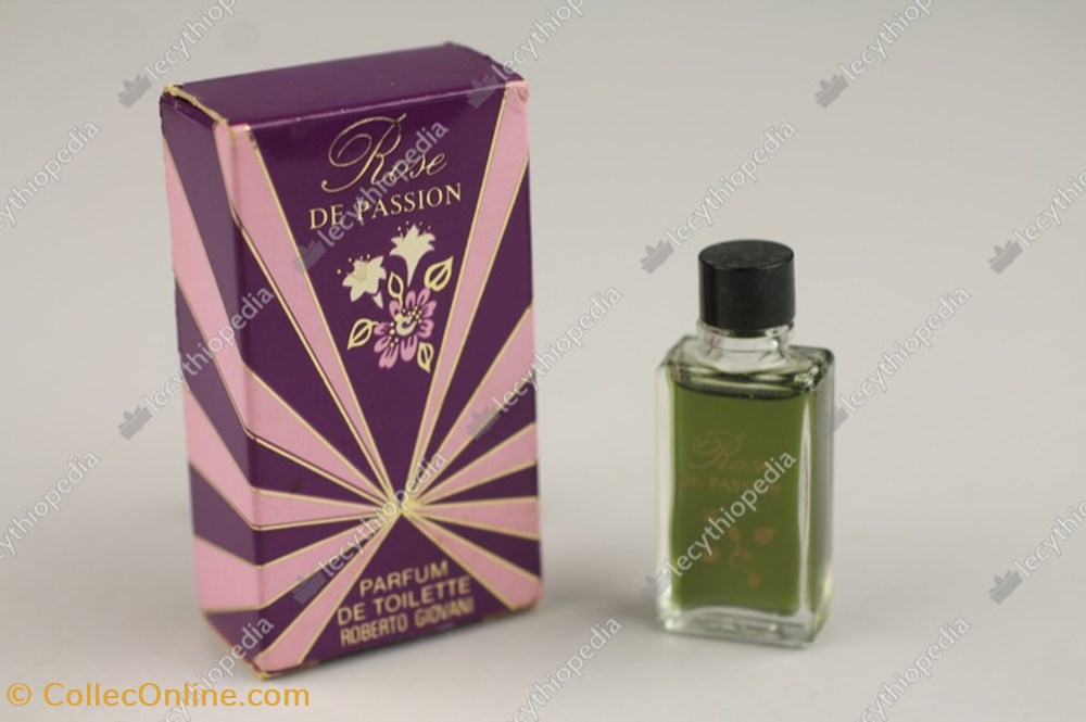 GIOVANI ROBERTO ROSE DE PASSION parfums beaute miniatures giovani roberto rose de passion