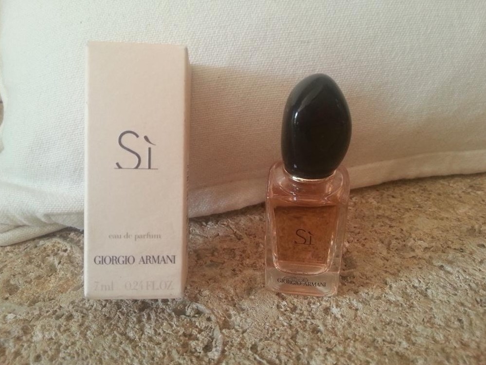 ARMANI SI parfums beaute miniatures armani si