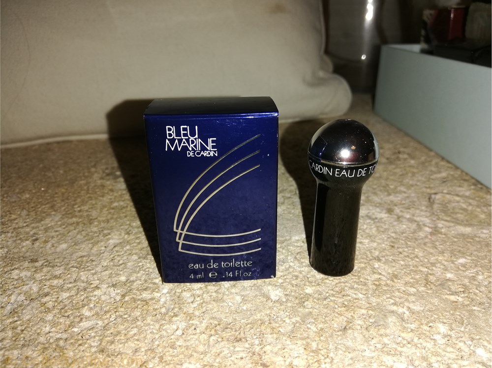 CARDIN PIERRE BLEU MARINE parfums beaute miniatures cardin pierre bleu marine