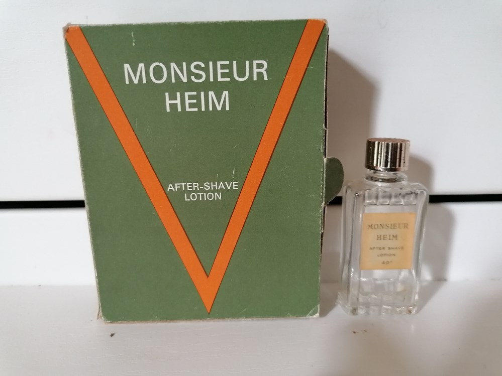 parfums beaute miniatures heim jacques monsieur
