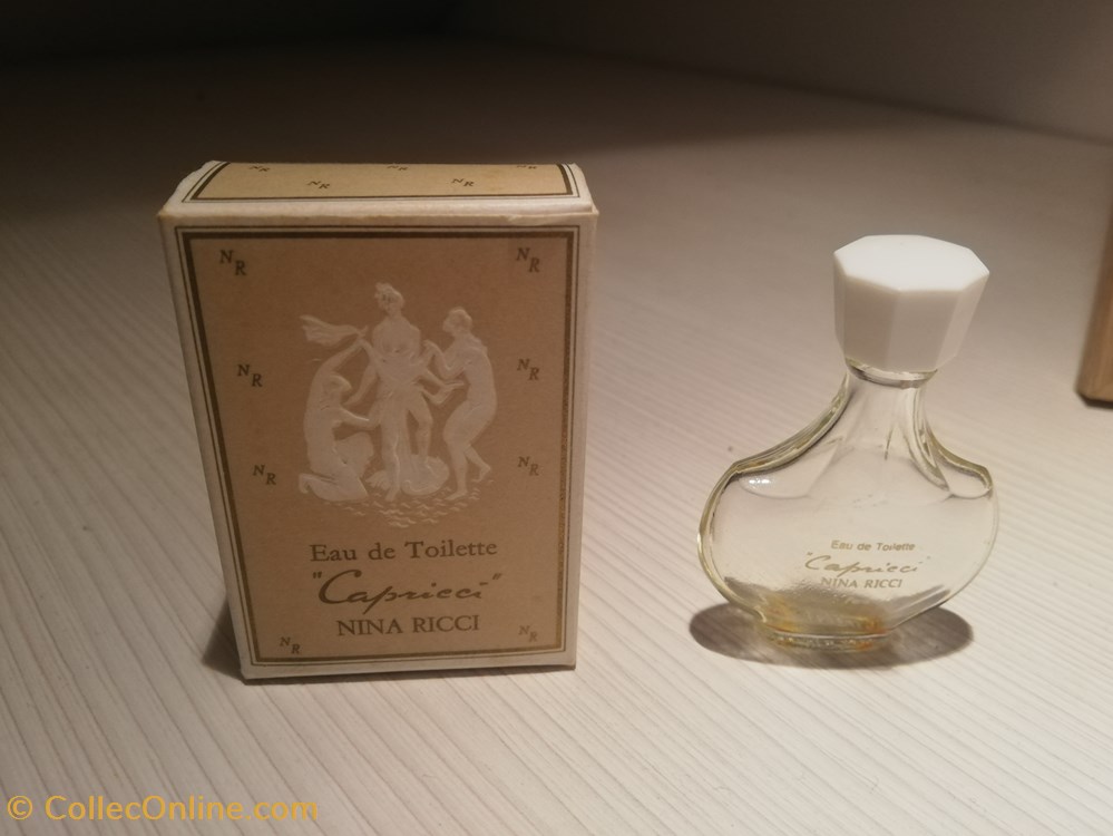 RICCI NINA CAPRICCI parfums beaute miniatures ricci nina capricci