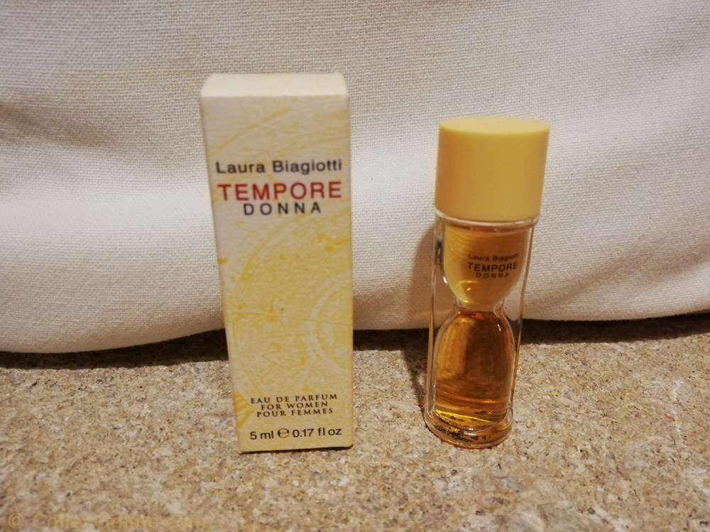 BIAGIOTTI LAURA TEMPORE DONNA parfums beaute miniatures biagiotti laura tempore donna