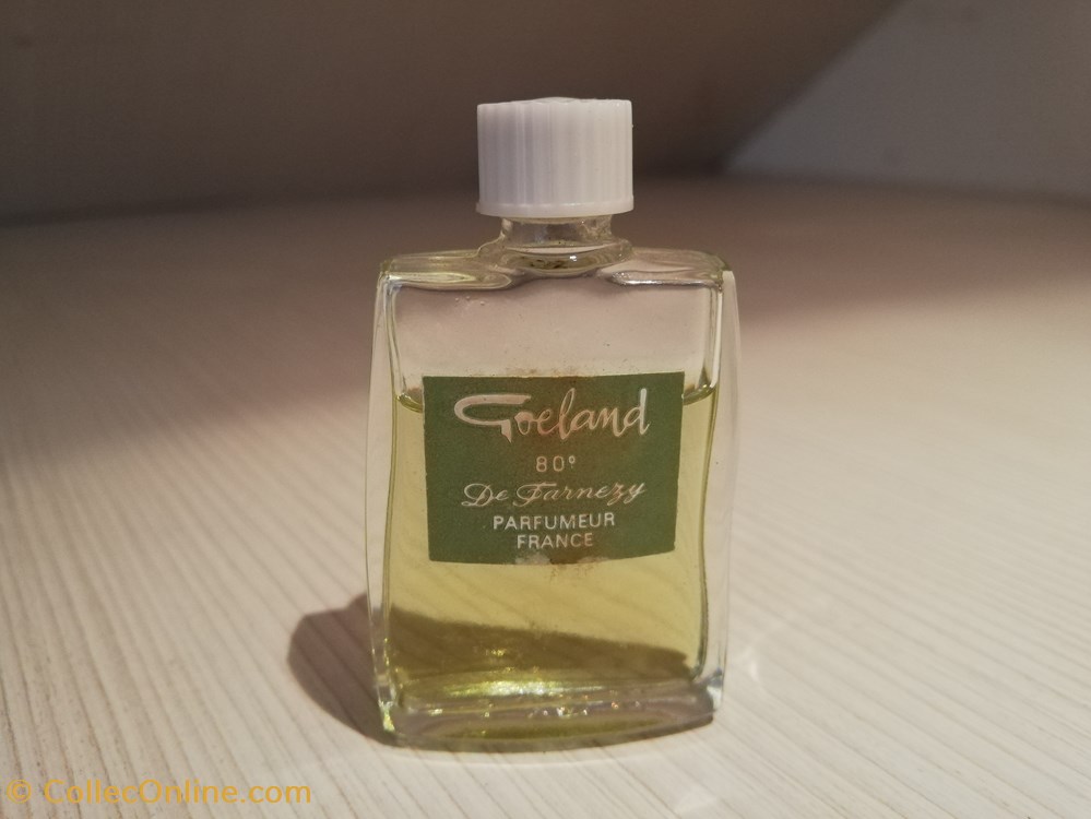 parfums beaute miniatures farnezy de goeland