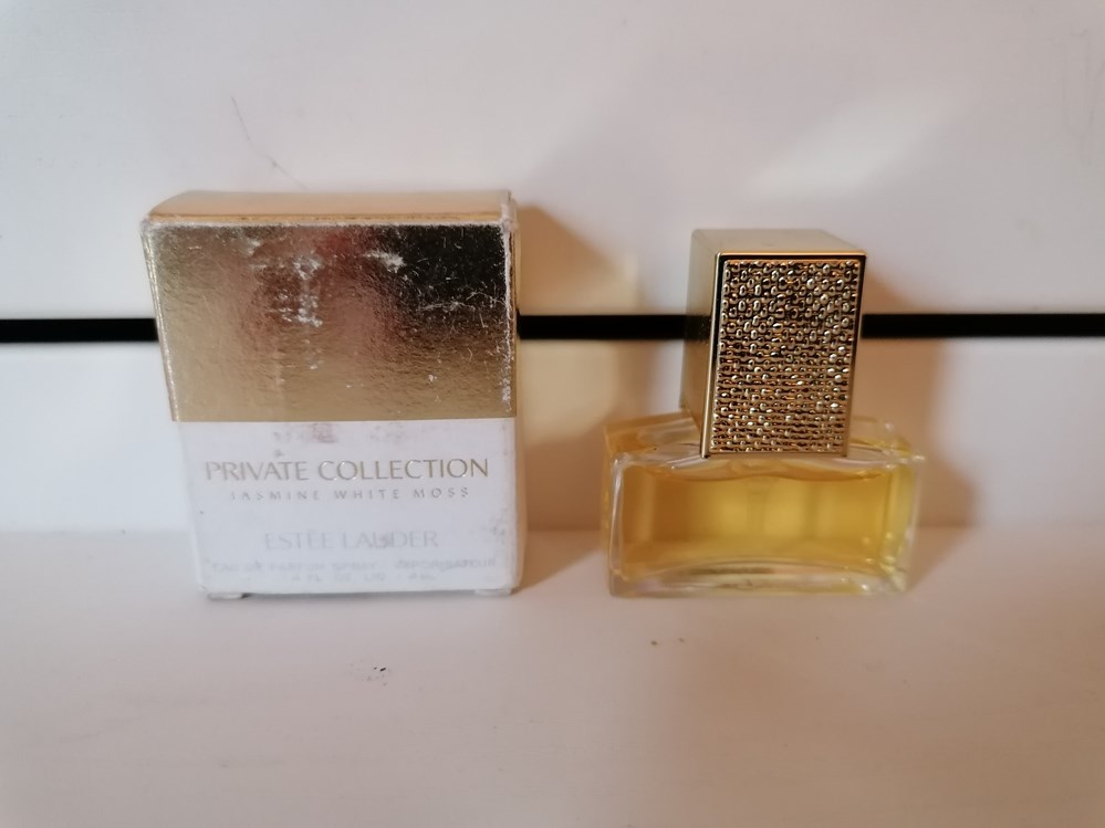 LAUDER ESTEE PRIVATE COLLECTION JASMINE WHITE MOSS parfums beaute miniatures lauder estee private collection jasmine white moss