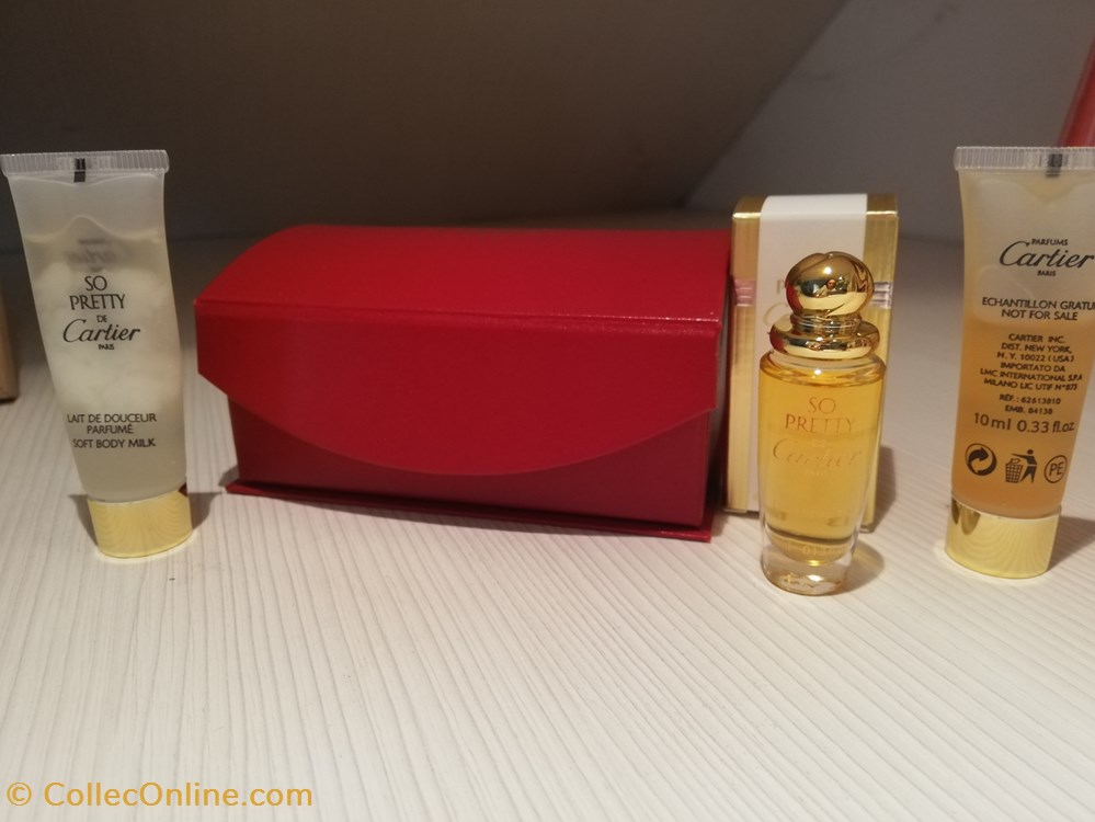 CARTIER SO PRETTY COFFRET parfums beaute miniatures cartier so pretty coffret