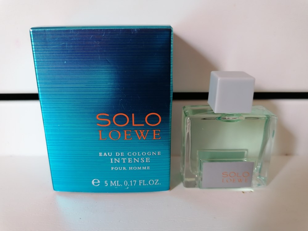 LOEWE SOLO INTENSE parfums beaute miniatures loewe solo intense