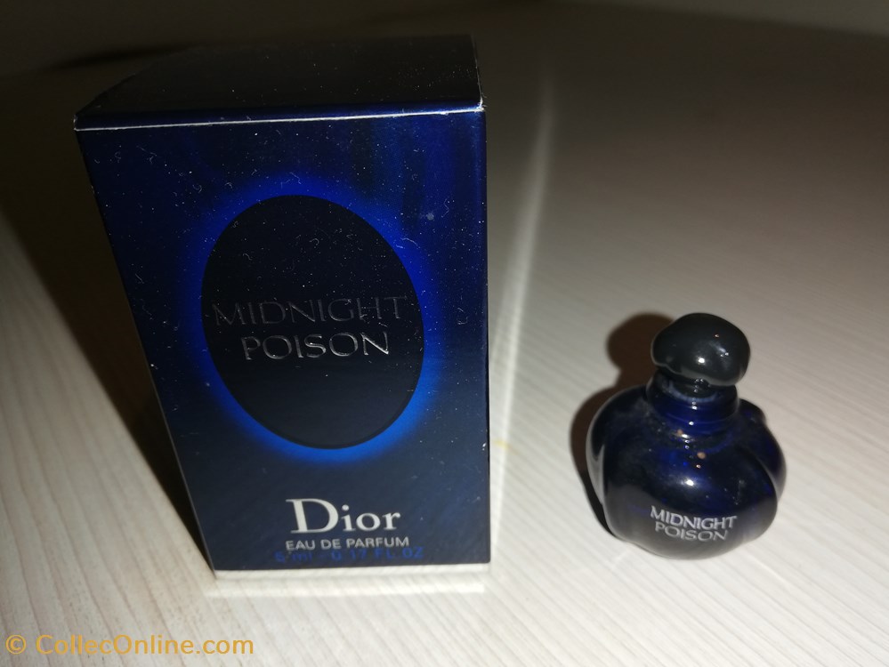 DIOR CHRISTIAN MIDNIGHT POISON parfums beaute miniatures dior christian midnight poison