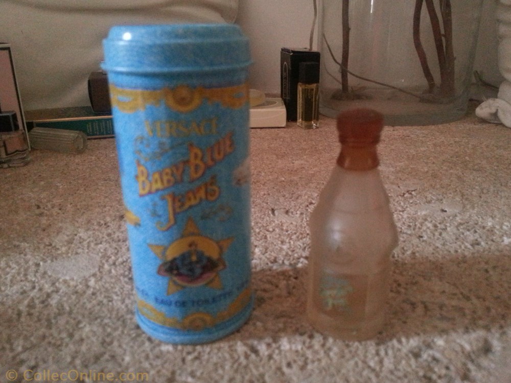 parfum beaute miniature de versace baby blue jeans