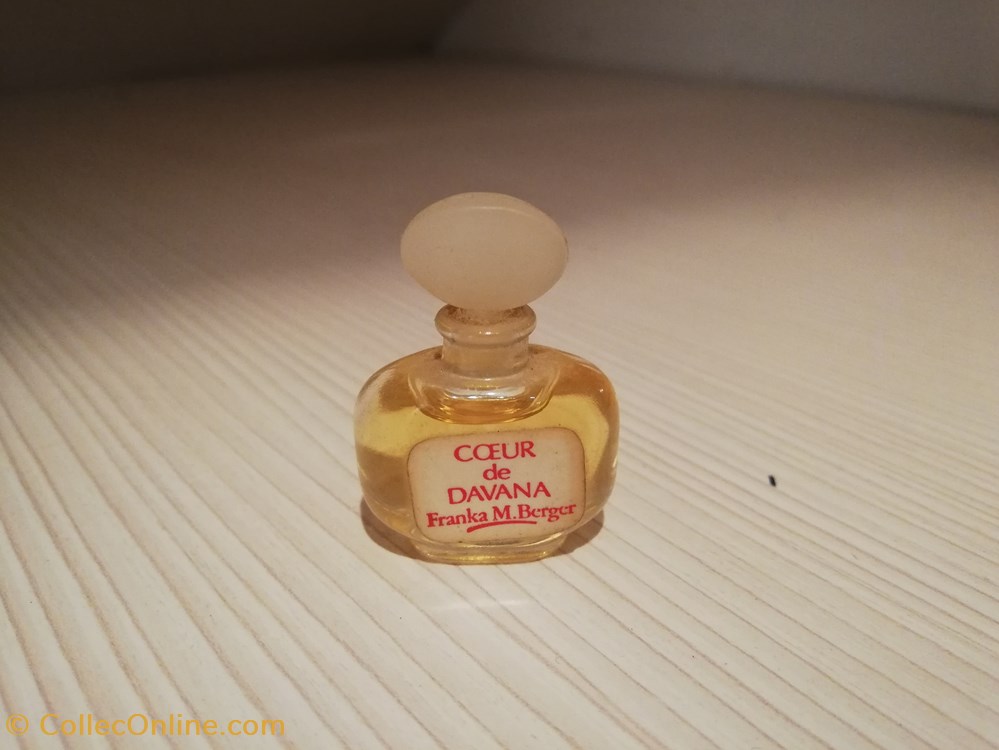 parfums beaute miniatures berger franka m coeur de davana