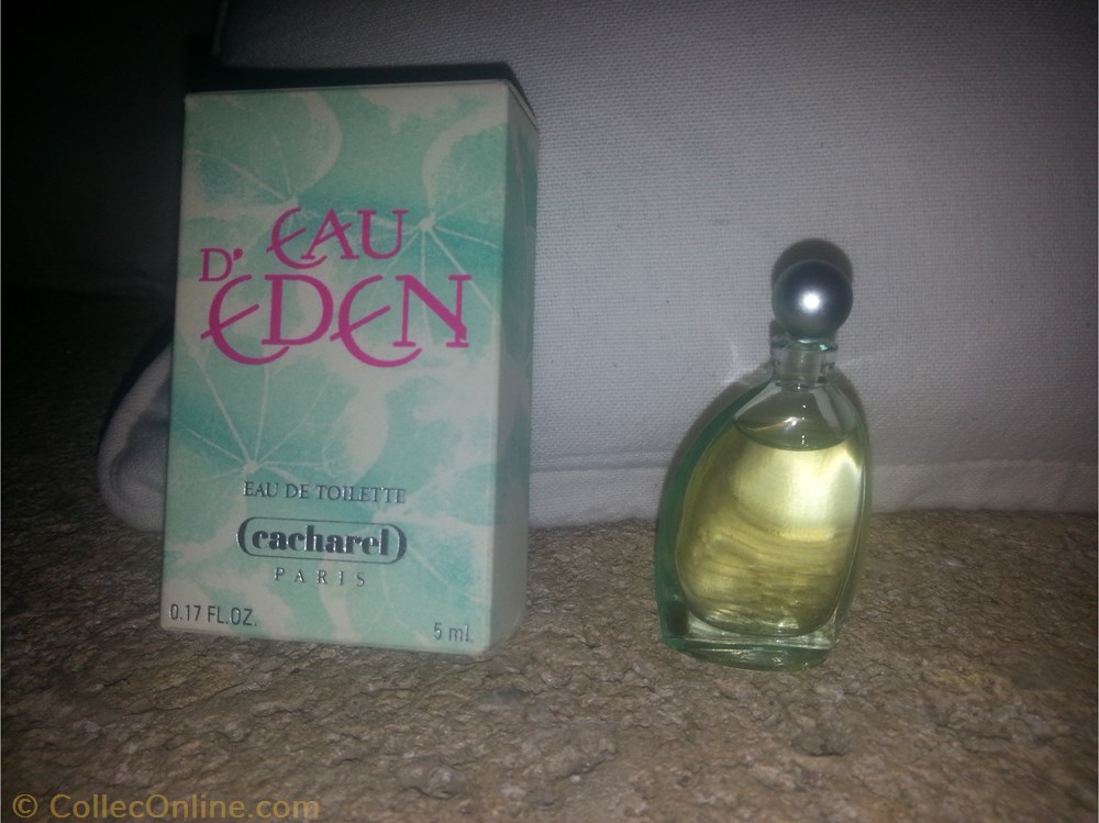 parfums beaute miniatures cacharel eau eden