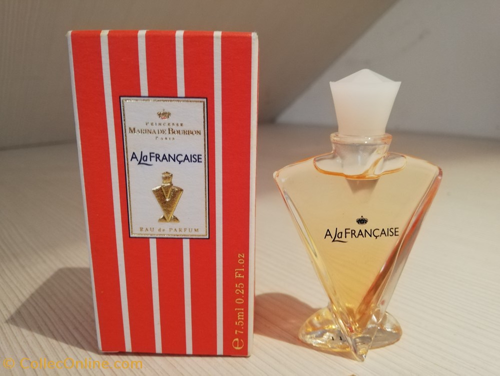 BOURBON MARINA DE A LA FRANCAISE parfums beaute miniatures bourbon marina de a la francaise