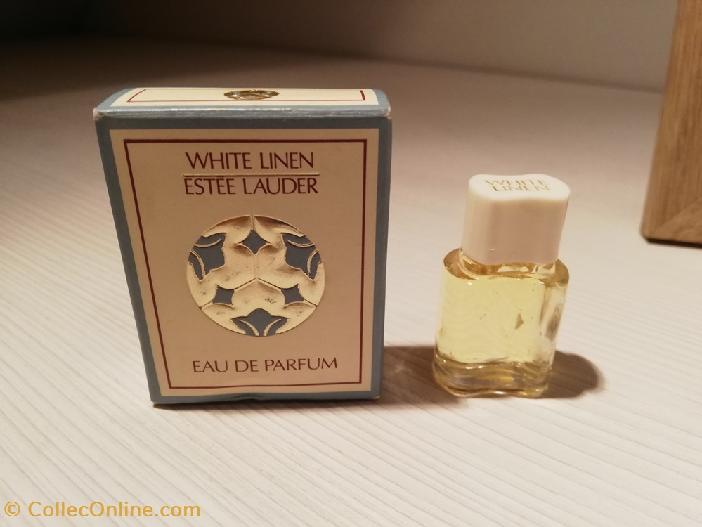 LAUDER WHITE LINEN parfums beaute miniatures lauder white linen