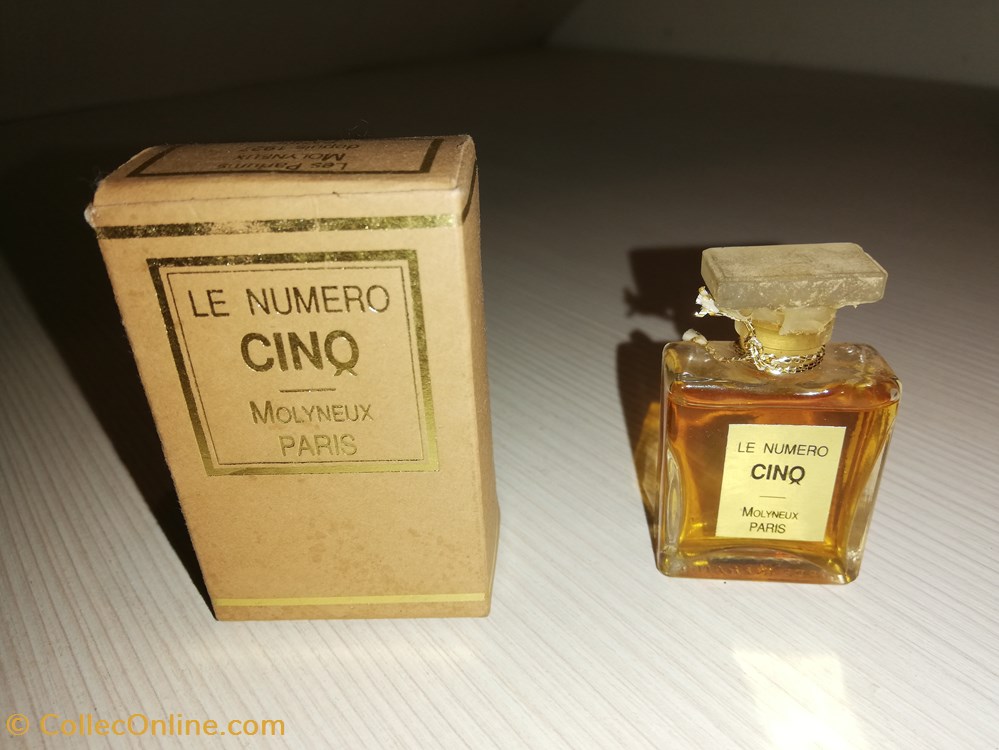 MOLYNEUX LE NUMERO CINQ parfums beaute miniatures molyneux le numero cinq